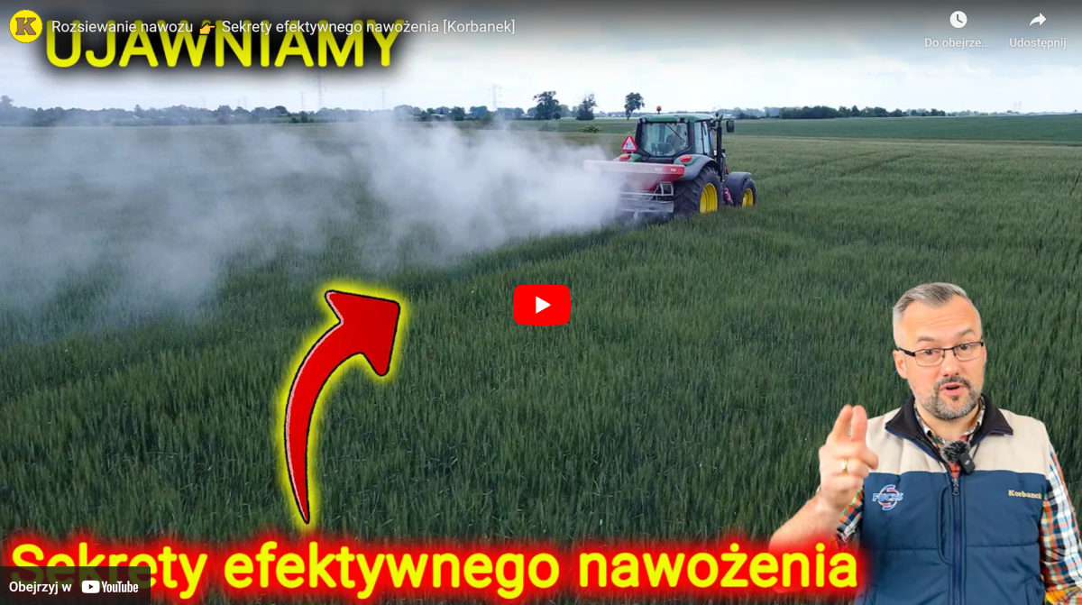 Film z rozsiewaczy nawozów