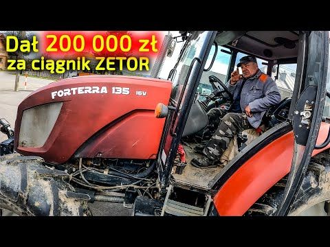 Embedded thumbnail for Dał 200 000 zł za ciągnik Zetor 137 KM Dziś sprzedałby za 100 000 zł [Krobanek]