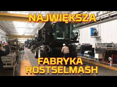 Embedded thumbnail for Największa fabryka kombajnów na świecie ROSTSELMASH