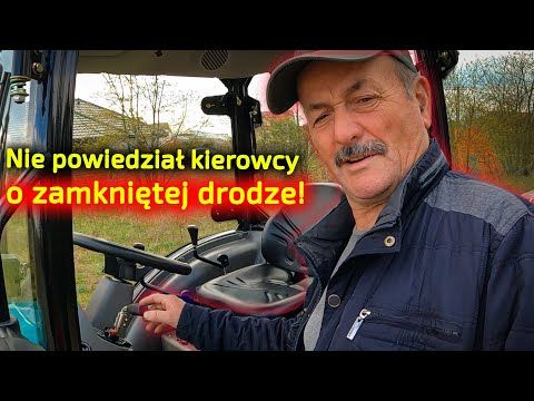 Embedded thumbnail for Kierowca dowozi ciągnik z opóźnieniem. Rolnik nie powiedział o zamkniętej drodze [Korbanek]