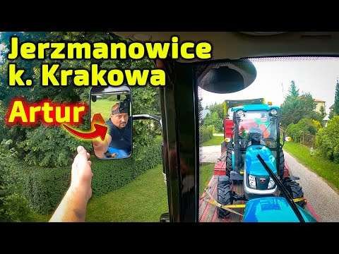Embedded thumbnail for Artur przywiózł ciągnik 30 KM Jerzmanowice k. Krakowa