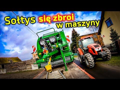 Embedded thumbnail for Siewnik Monosem MS i prasa McHale V6 do Sołtysa wsi Czechel [Korbanek]