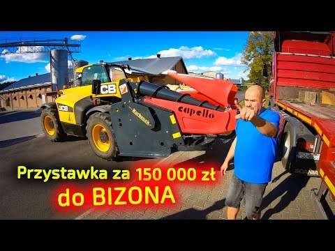 Embedded thumbnail for SENSACYJNE i niewiarygodne?! Polski kombajn Bizon z nową włoską przystawkę do kukurydzy