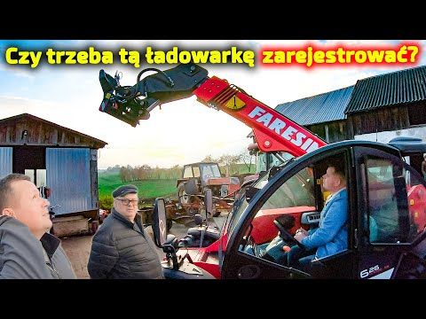 Embedded thumbnail for Kierowca Artur przywozi ładowarkę teleskopową Faresin 6.26 [Korbanek]