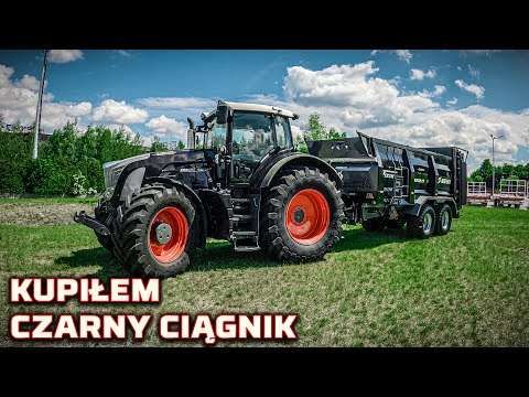 Embedded thumbnail for Black edition ciągnika Fendt 936 i polska czarna edycja 14-tonowego rozrzutnika obornika Metal-Fach