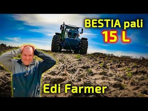 Embedded thumbnail for Edi Farmer sprawdził ile pali BESTIA 240 KM w pracy z pługiem Ziemia kl. IVb [Cz.3]