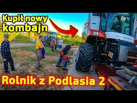 Embedded thumbnail for Rolnik z Podlasia 70 km od Plutycz, 10 km od Białorusi kupił nowy kombajn Jest dostawa!