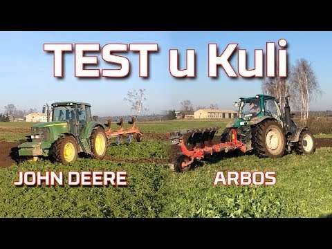 Embedded thumbnail for TEST u Kuli z Korbankiem LIVE Orka z pługiem|John Deere vs Arbos|6620 vs 5130 Advanced