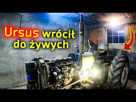 Embedded thumbnail for URSUS c-355 Artura powrócił do żywych Radość z pierwszego uruchomiania traktora C-355 [Korbanek]