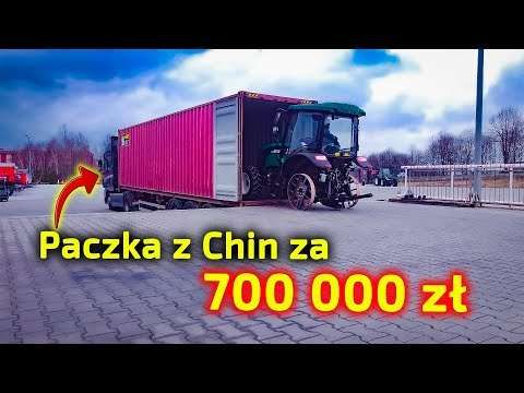 Embedded thumbnail for W kontenerach 700 000 zł! Ciągniki Arbos 3065 z Chin